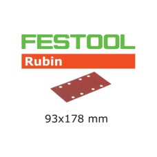 Материал шлифовальный Festool Rubin P 50, компл. из 50 шт. STF-93x178/8-P50-RU/50