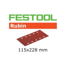 Материал шлифовальный Festool Rubin P 180, компл. из 50 шт. STF-115x228/10-P180-RU/50