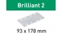 Материал шлифовальный Festool Brilliant 2 P 220, компл. из 100 шт. STF 93X178/8-P220-BR2/100
