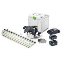 Аккумуляторная дисковая пила Festool HKC 55 5,0 EBI-Set-FSK 420