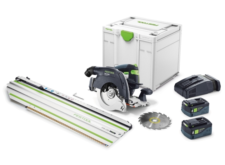 Аккумуляторная дисковая пила Festool HKC 55 5,0 EBI-Set-FSK 420