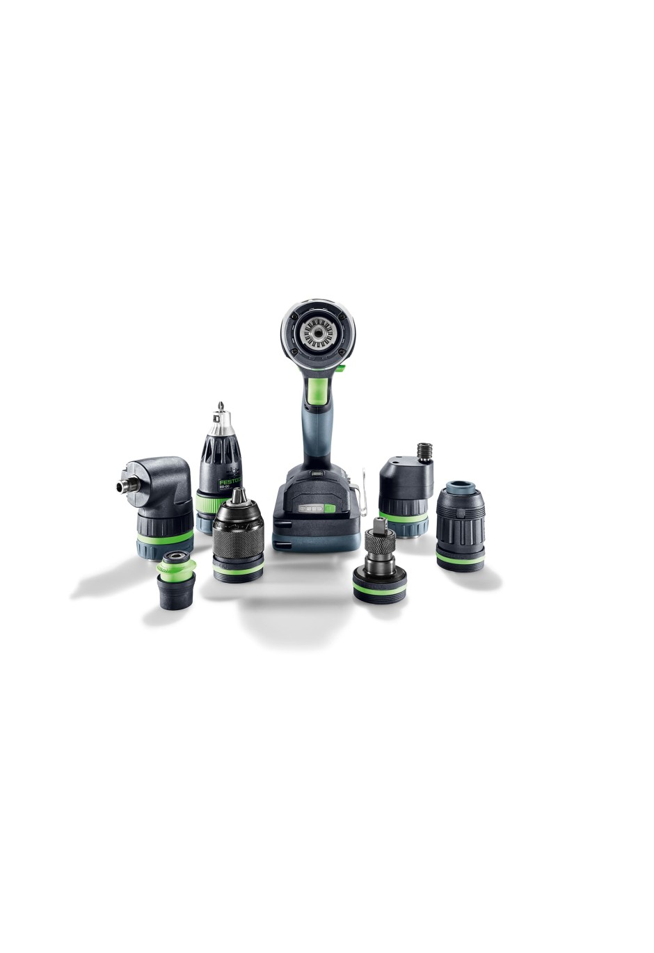 Аккумуляторная ударная дрель-шуруповёрт Festool QUADRIVE TPC 18/4 I-Basic