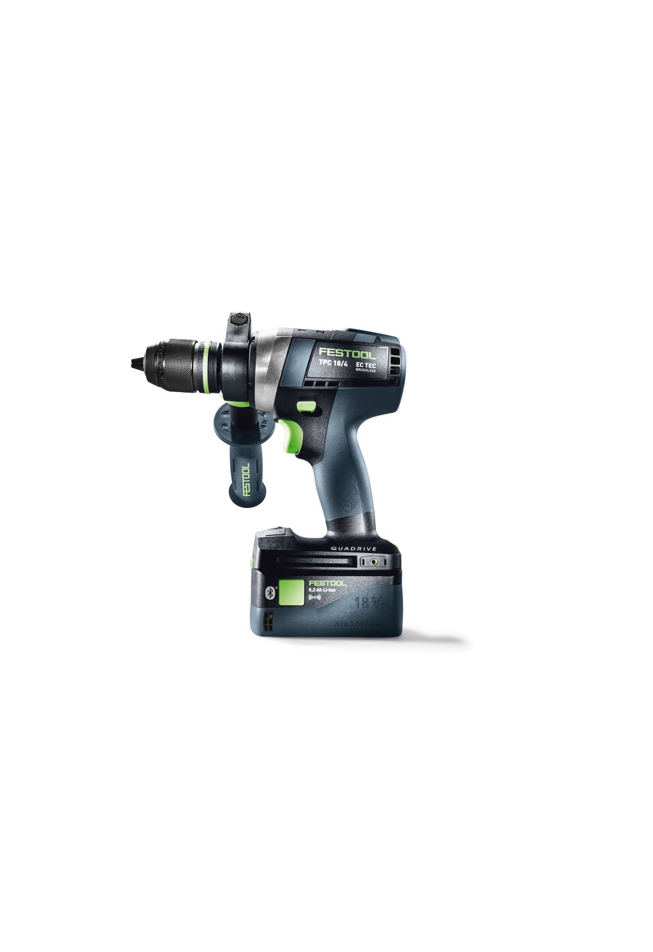 Аккумуляторная ударная дрель-шуруповёрт Festool QUADRIVE TPC 18/4 I-Basic
