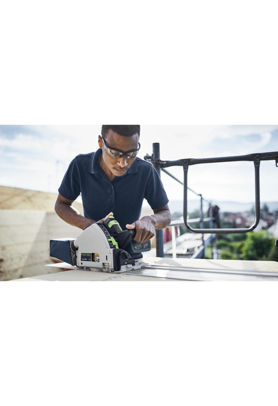 Аккумуляторная погружная пила Festool TSC 55 KEB-Basic