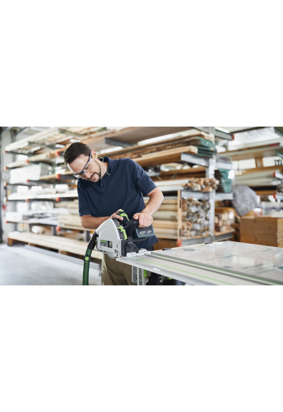 Аккумуляторная погружная пила Festool TSC 55 KEB-Basic