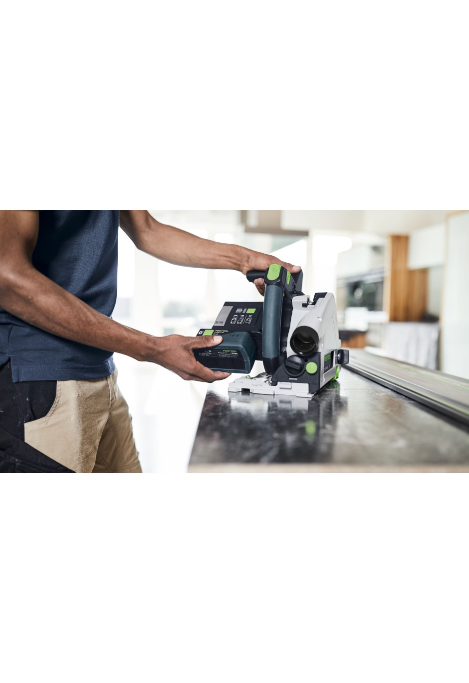 Аккумуляторная погружная пила Festool TSC 55 KEB-Basic