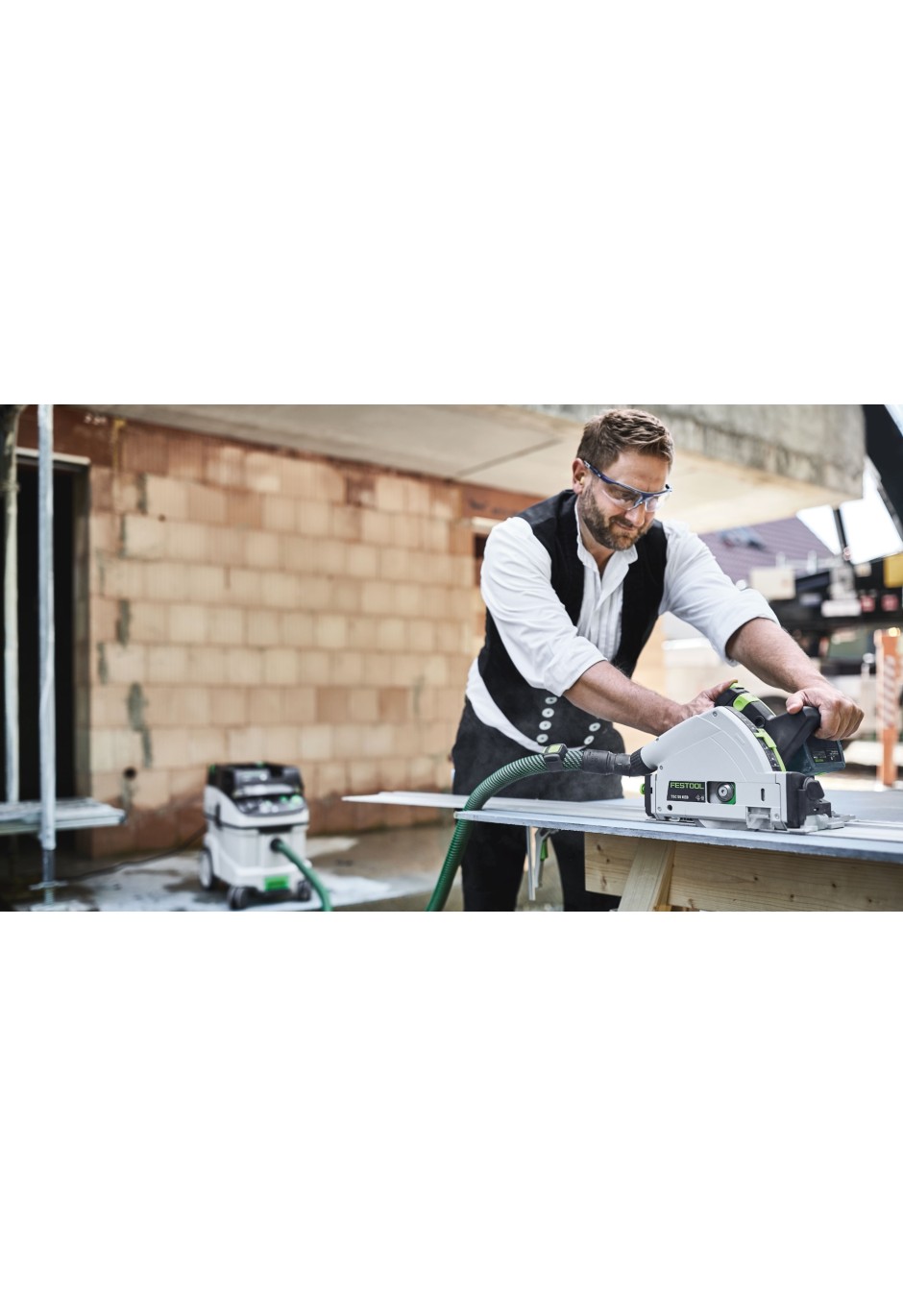 Аккумуляторная погружная пила Festool TSC 55 KEB-Basic