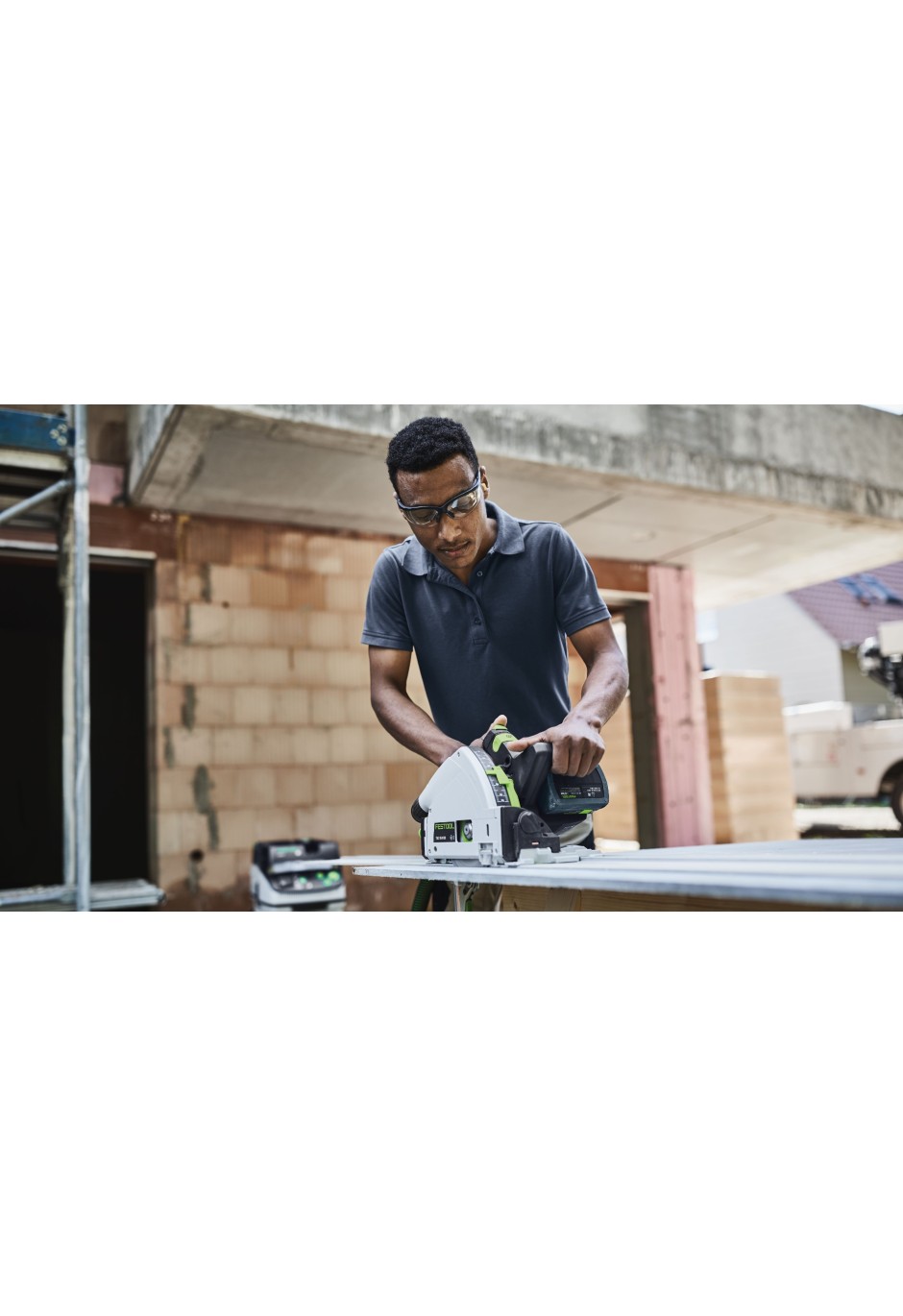 Аккумуляторная погружная пила Festool TSC 55 KEB-Basic