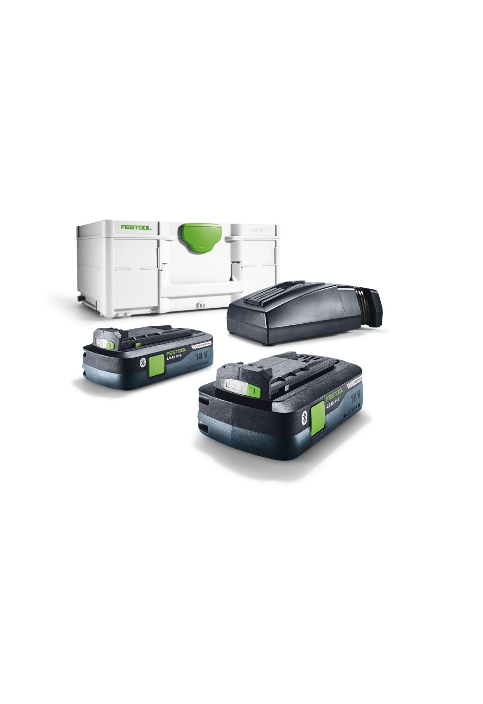 Комплект оснастки энергоснабжения Festool 18В SYS3 ENG 18V 2x4,0/TCL6
