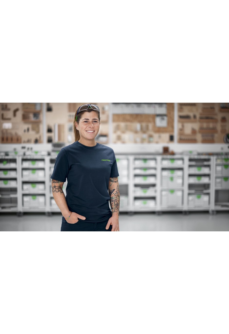 Футболка с круглым вырезом Festool SH-FT2 L