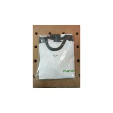 Мужская футболка Festool XL (белая с черным воротником)
