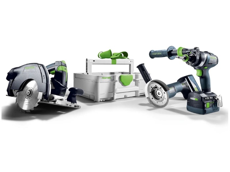 Новинка марта: комбинированные комплекты аккумуляторов 18 В от Festool