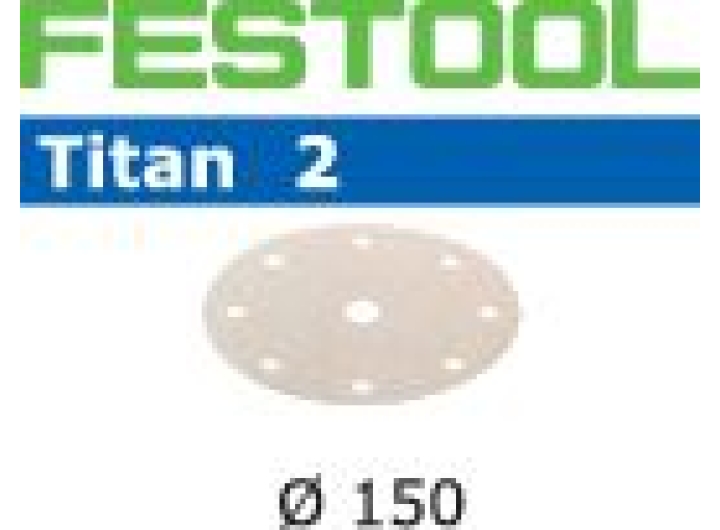 Шлифовальный материал Festool Titan II P 360, комплект из 100 шт. STF-D150/8-P360-TIW/100