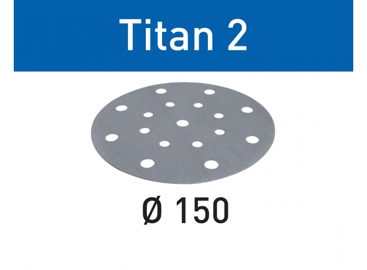 Шлифовальные круги Festool Titan 2 P 150, компл. из 100 шт. STF D150/16 P150 TI2/100