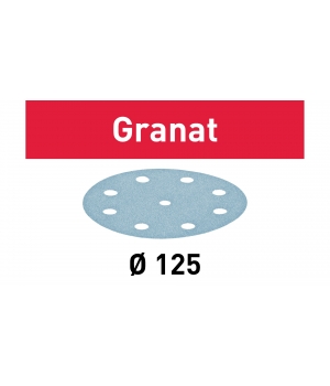 Материал шлифовальный Festool Granat P40. компл. из 50 шт. STF D125/9 P 40 GR 50X