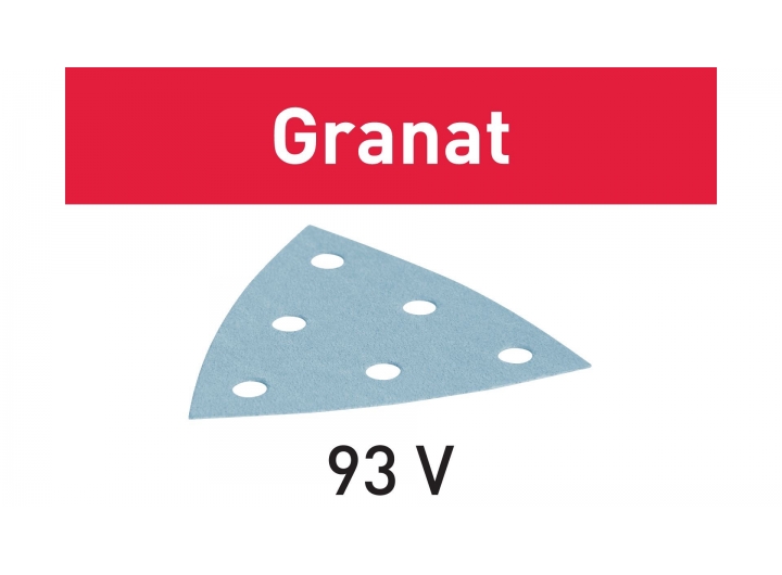 Шлифовальные листы Festool Granat STF V93/6 P220 GR /100