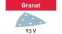 Шлифовальные листы Festool Granat STF V93/6 P400 GR/100