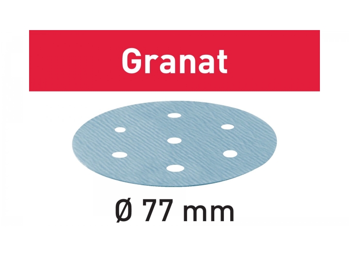 Материал шлифовальный Festool Granat P 1000, компл. из 50 шт. STF D77/6 P1000 GR 50x