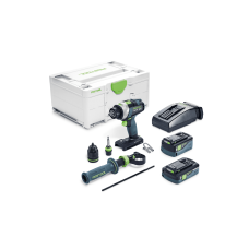 Аккумуляторная ударная дрель-шуруповёрт Festool QUADRIVE TPC 18/4 5,2/4,0 I-Plus