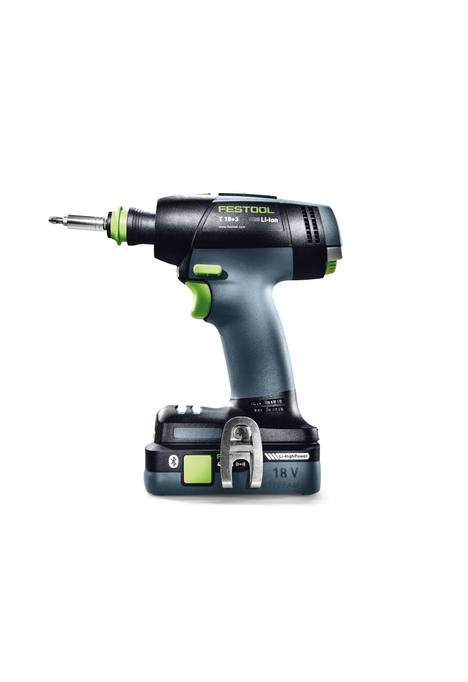 Аккумуляторная дрель-шуруповёрт Festool T 18+3 HPC 4,0 I-Plus