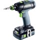 Аккумуляторная дрель-шуруповёрт Festool T 18+3 HPC 4,0 I-Plus