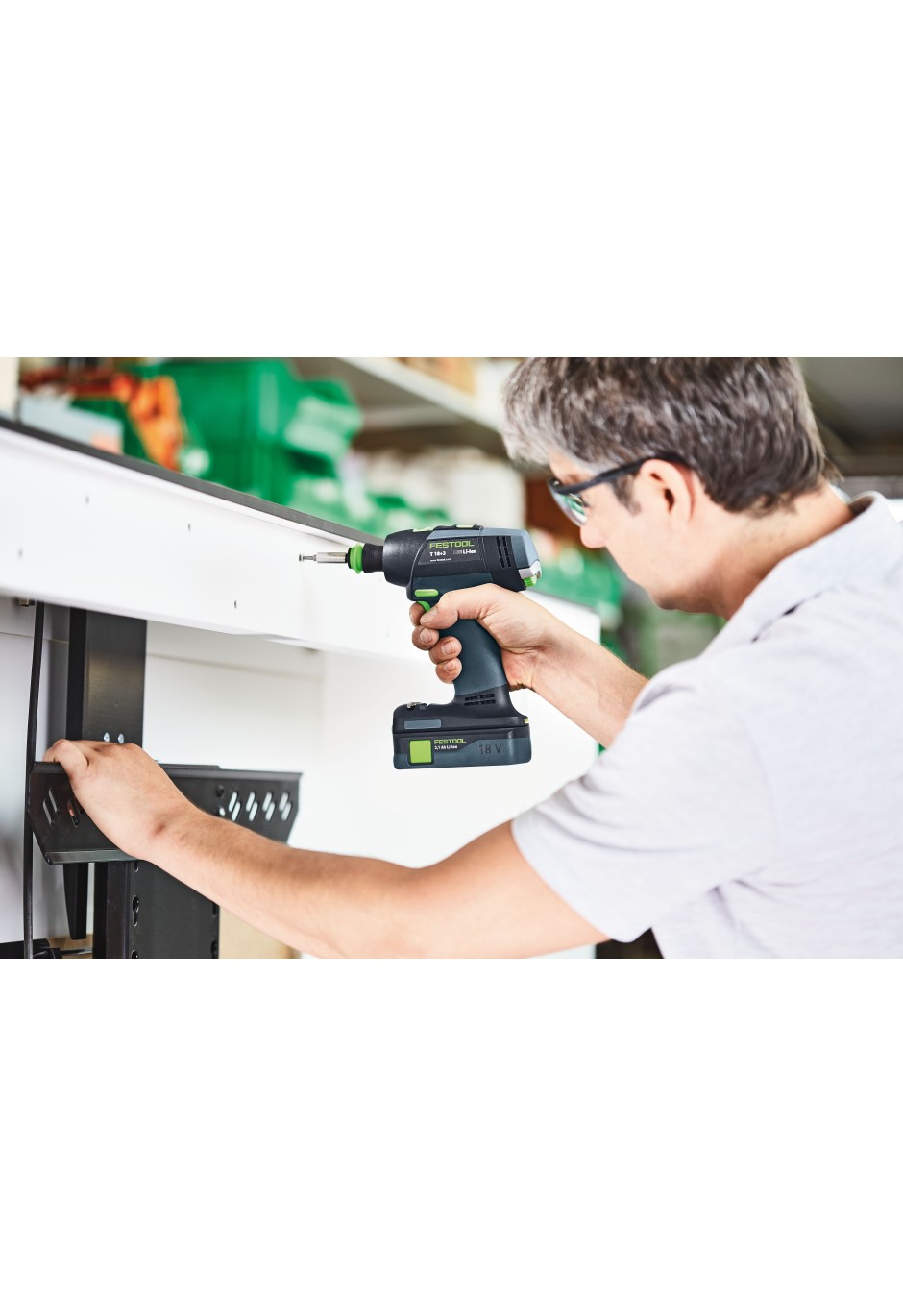 Аккумуляторная дрель-шуруповёрт Festool T 18+3 HPC 4,0 I-Plus