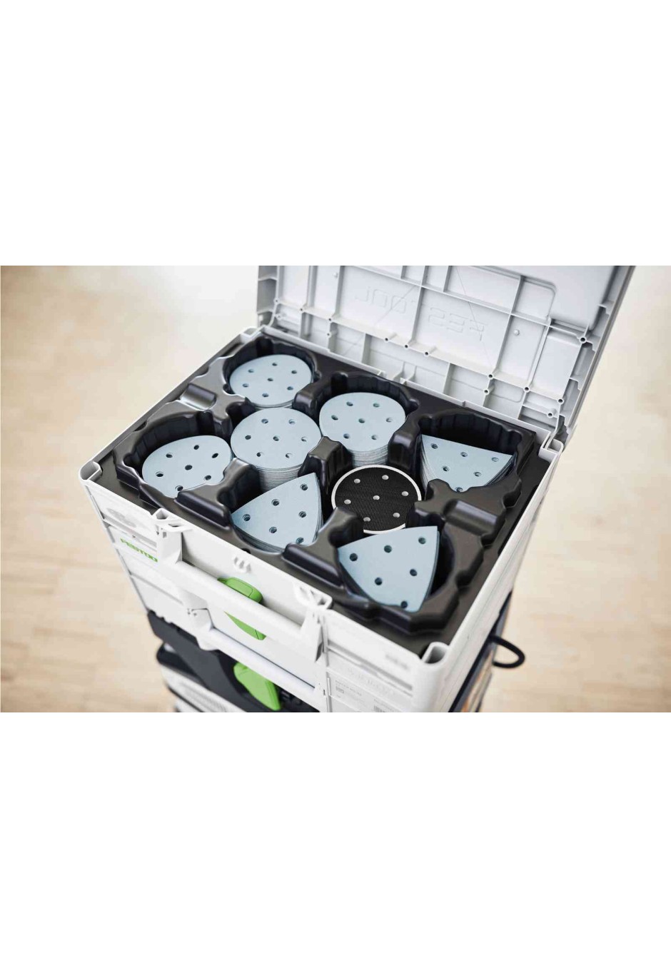 Контейнер Sys3 Festool для хранен. шлиф. матер. SYS-STF-D77/D90/93V