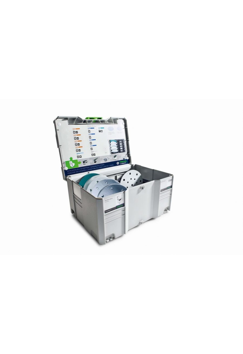 Контейнер Sys3 Festool для хранен. шлиф. матер. SYS-STF D 150 4S