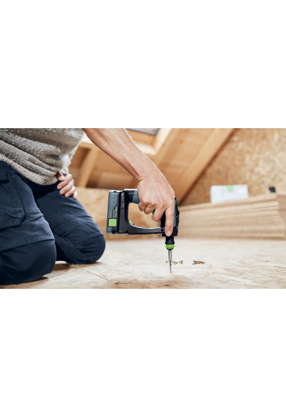 Аккумуляторная дрель-шуруповерт Festool CXS 18 C 4,0-Plus