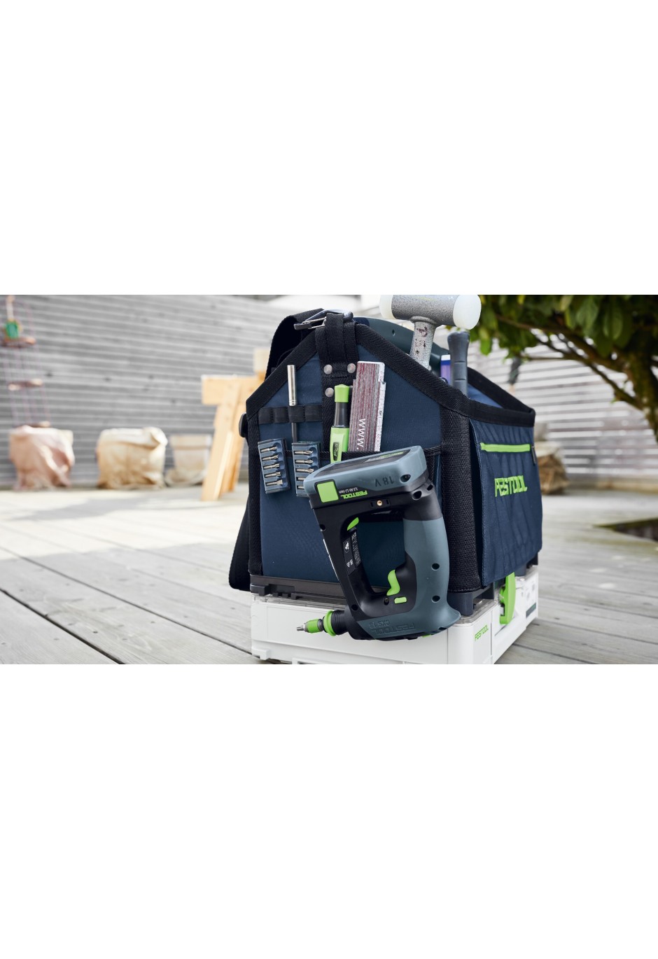 Аккумуляторная дрель-шуруповерт Festool CXS 18 C 4,0-Plus