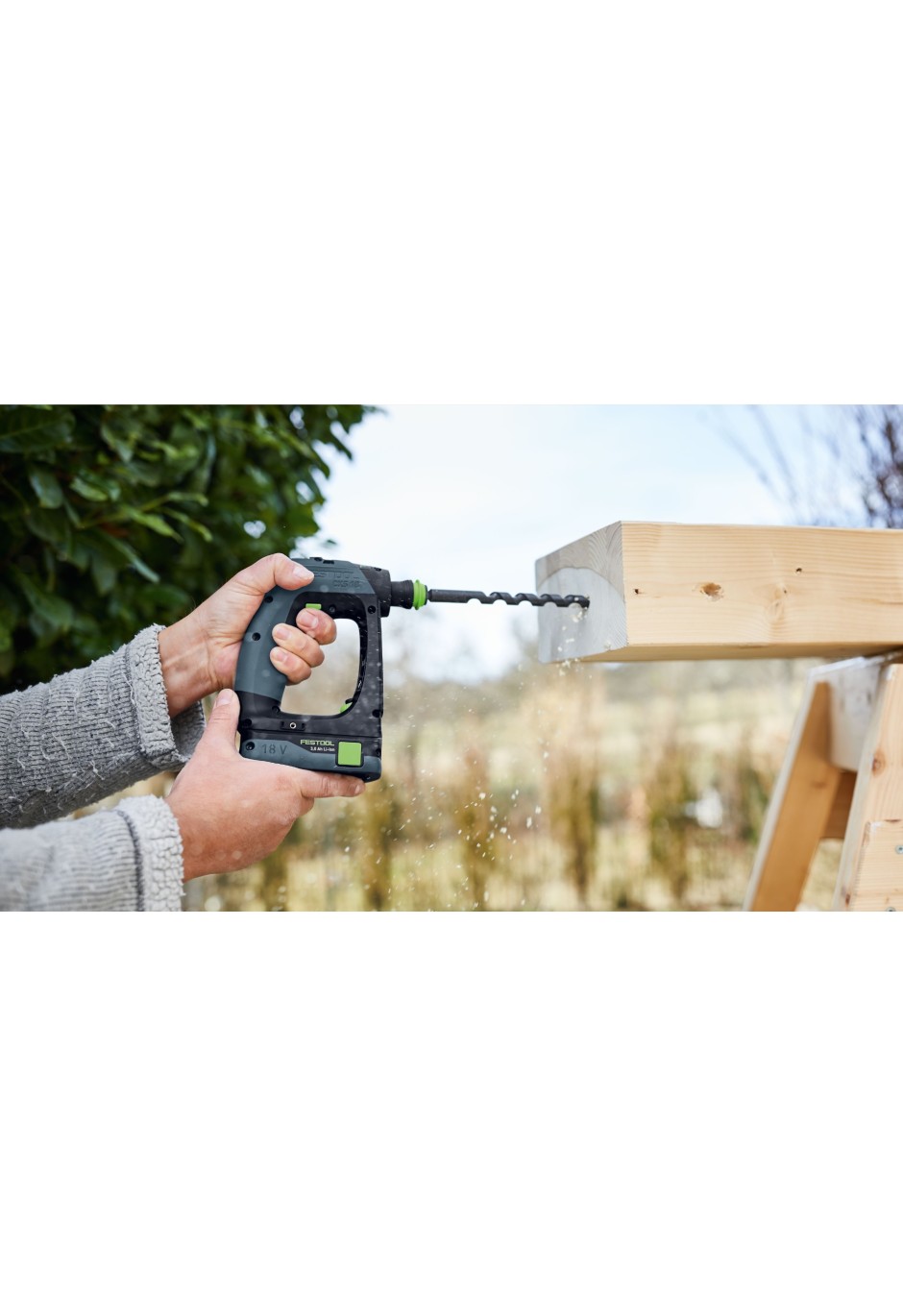 Аккумуляторная дрель-шуруповерт Festool CXS 18 C 4,0-Plus