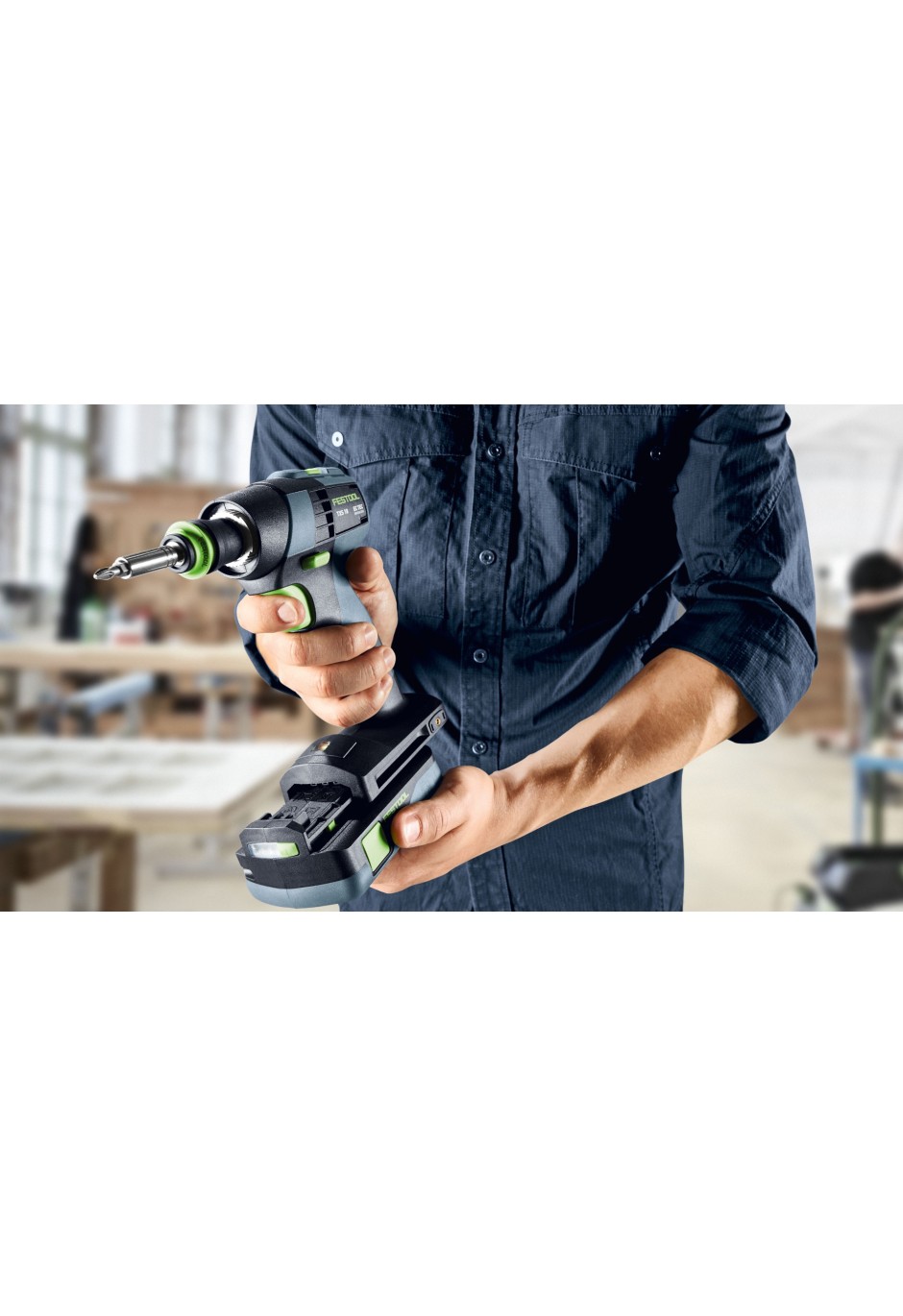 Аккумуляторная дрель-шуруповерт Festool TXS 18 C 4,0-Plus