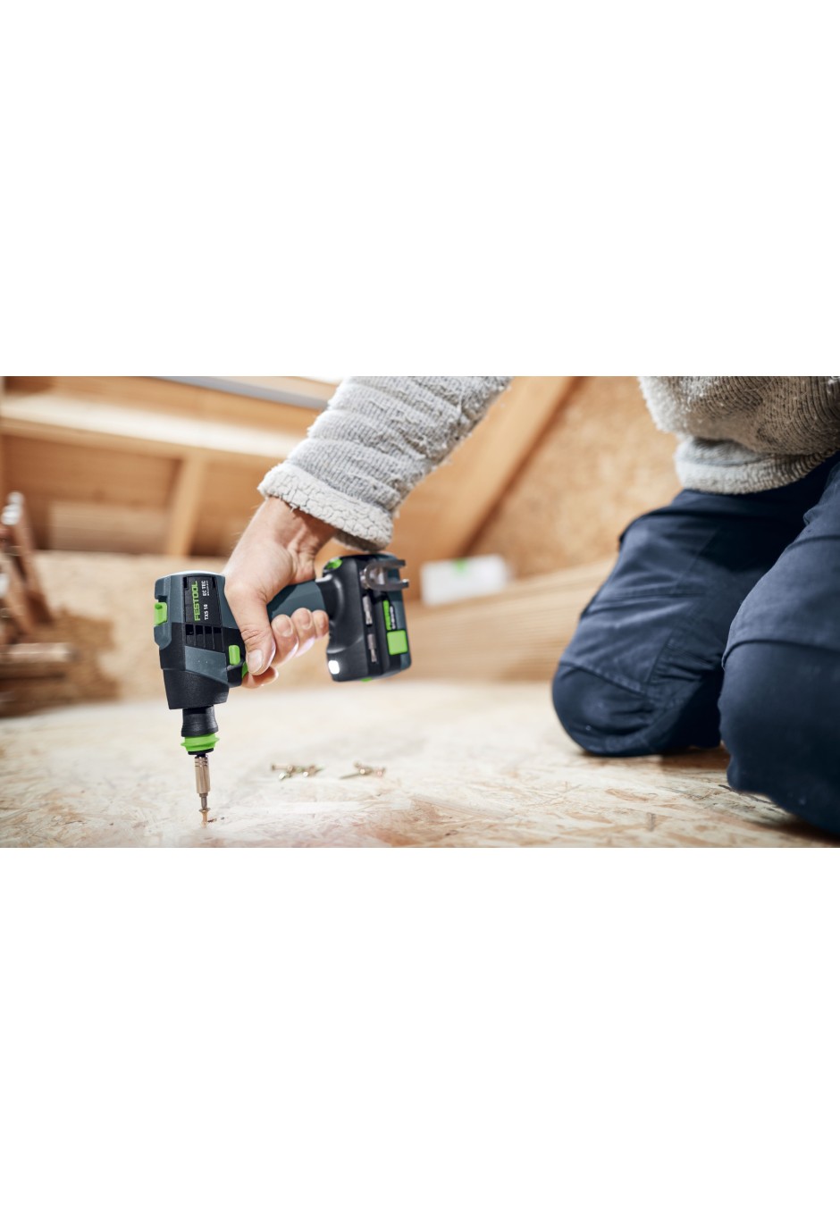 Аккумуляторная дрель-шуруповерт Festool TXS 18 C 4,0-Plus