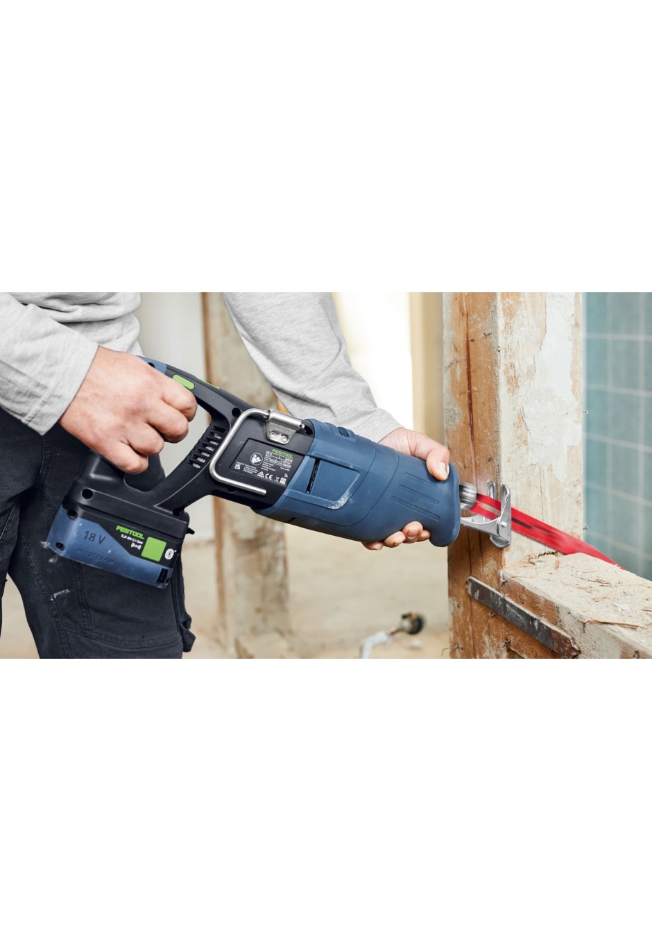 Аккумуляторная сабельная пила Festool RSC 18 EB-Basic