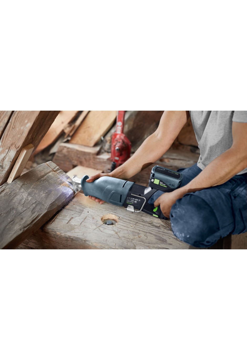 Аккумуляторная сабельная пила Festool RSC 18 EB-Basic