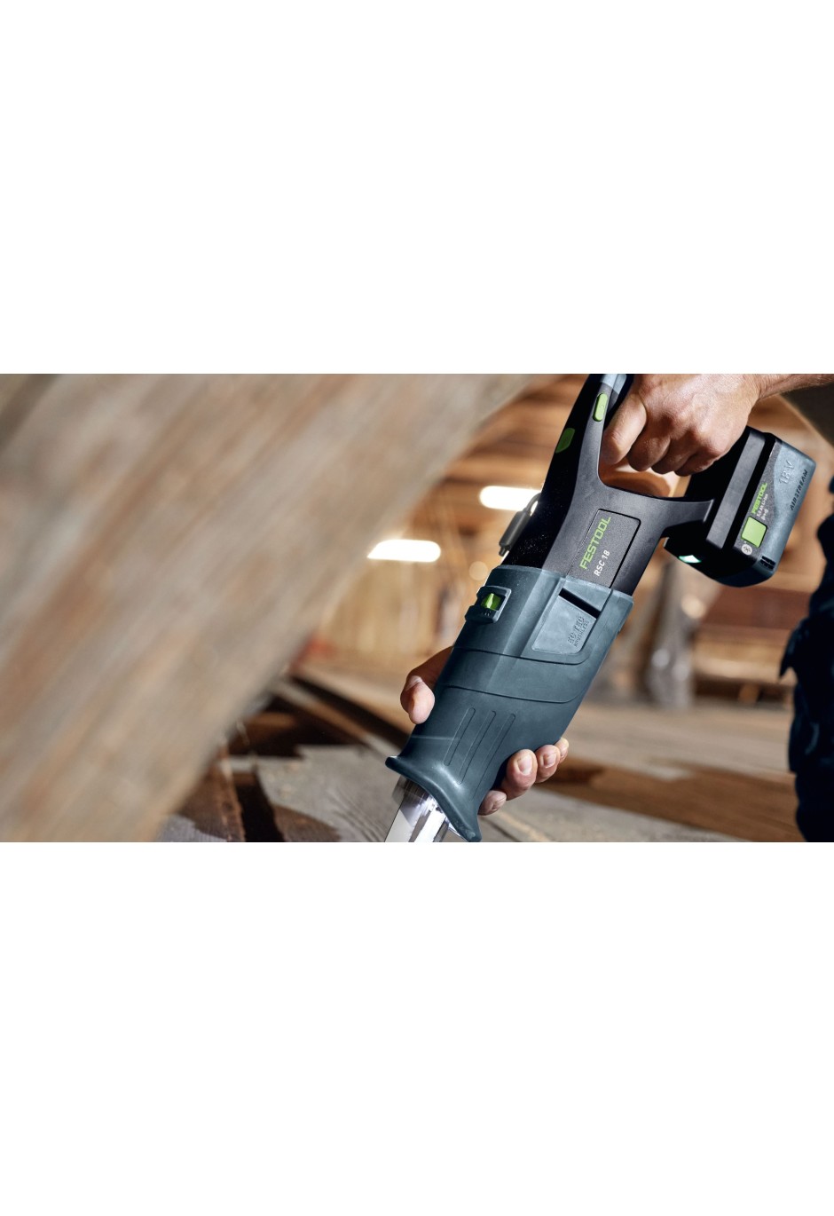 Аккумуляторная сабельная пила Festool RSC 18 EB-Basic