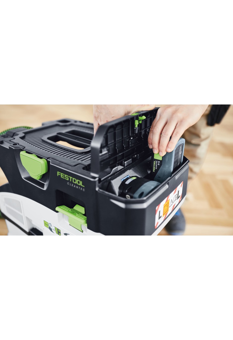 Аккумуляторный мобильный пылесос Festool CTLC MINI I-Basic