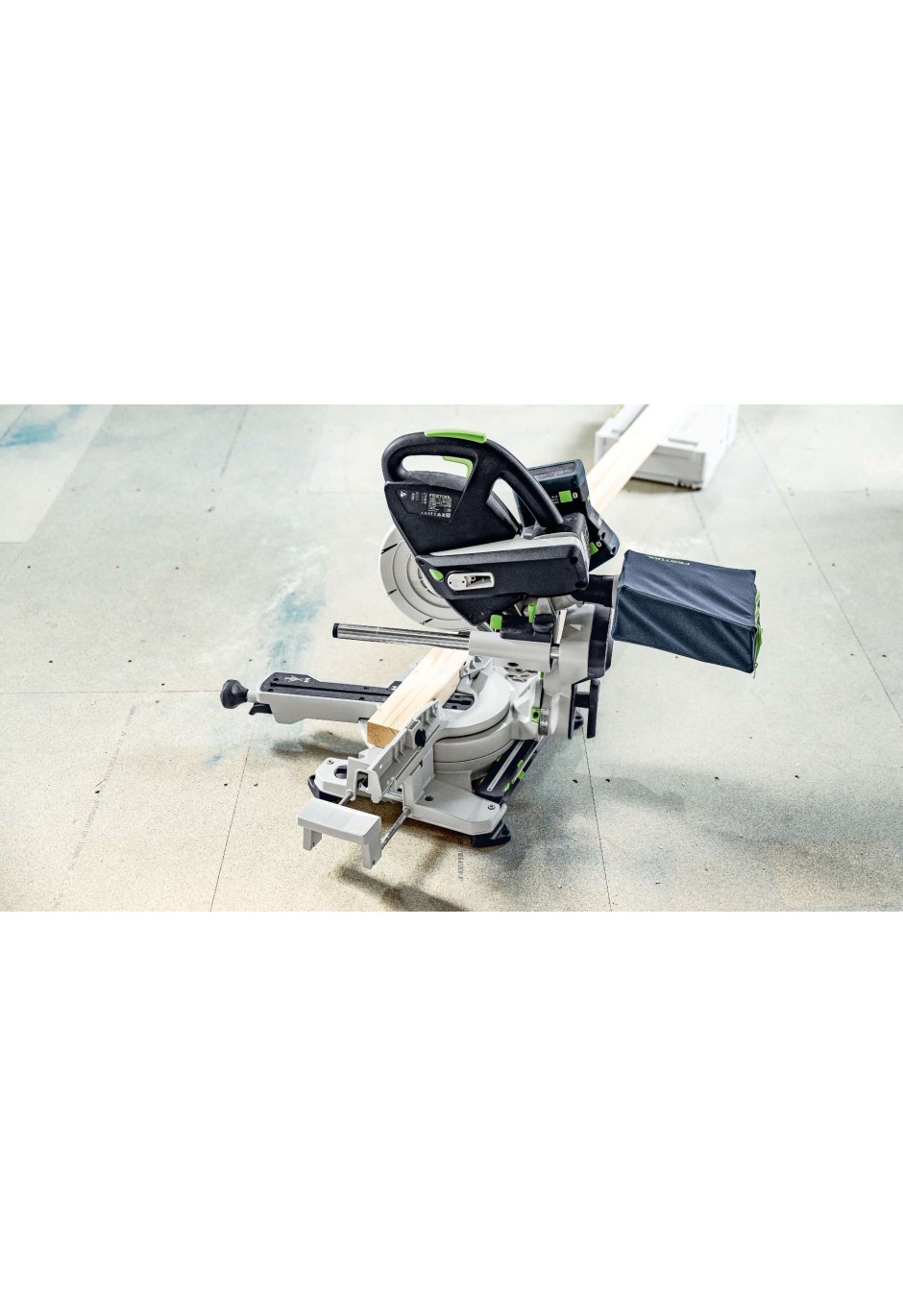 Аккумуляторная торцовочная пила с механизмом протяжки Festool KAPEX KSC 60 EB 5,0 I-Plus