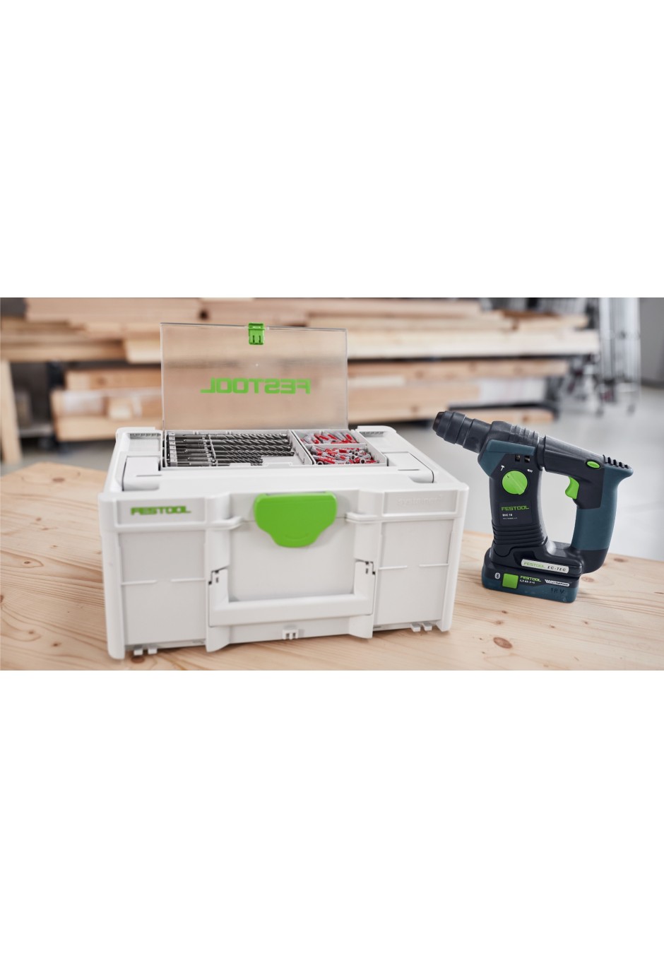 Набор буров в кассете Festool BKS SYS3 D5-12 SDS