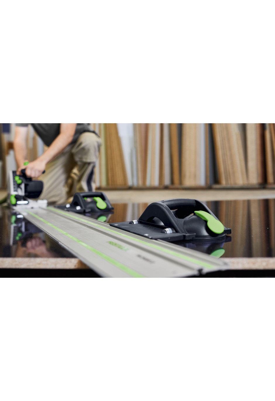 Держатель двойной вакуумный Festool GECKO DOSH-Set