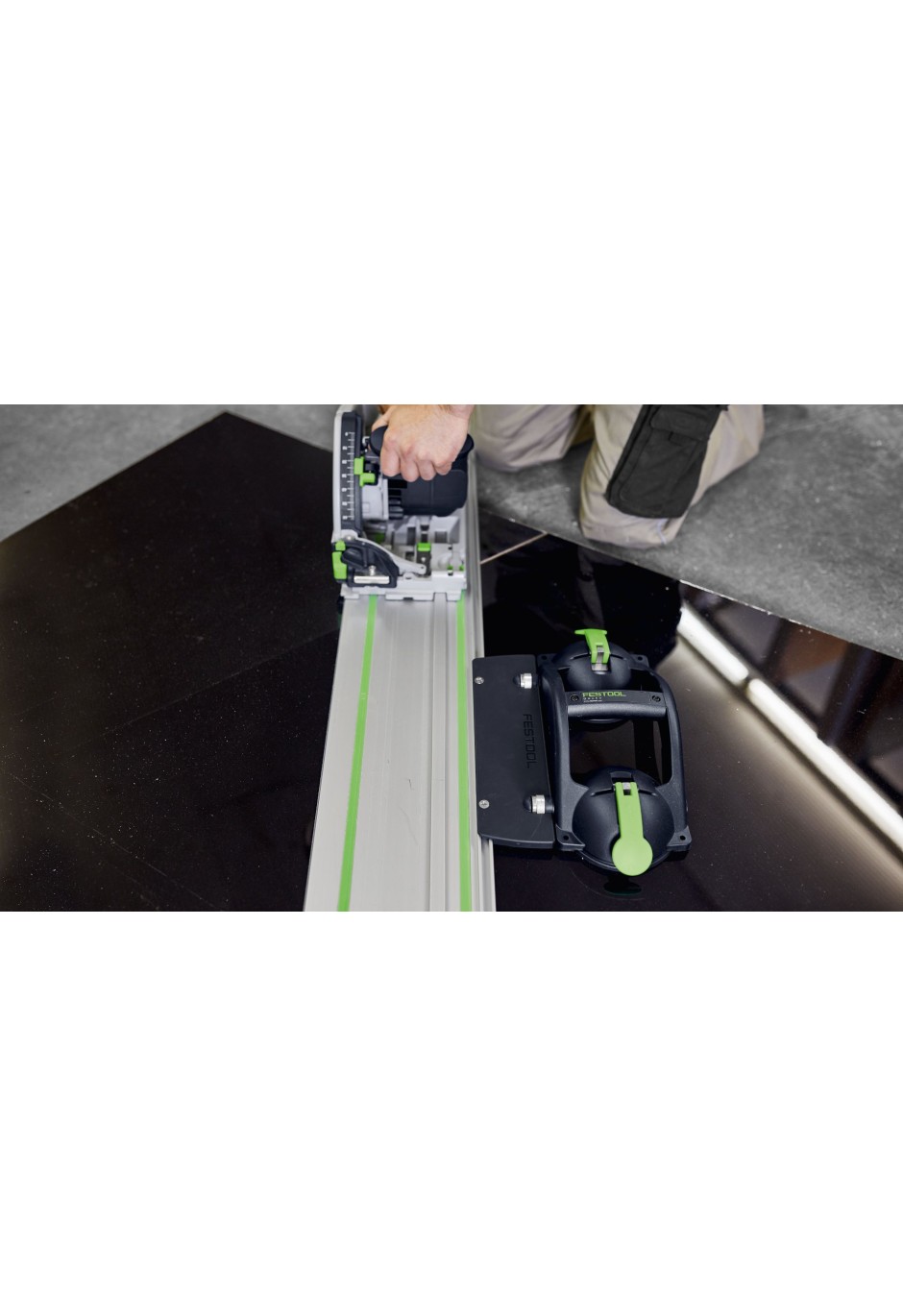 Держатель двойной вакуумный Festool GECKO DOSH-Set
