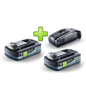 Аккумуляторы Festool BP 18 Li 4,0 HPC-ASI и Быстрозарядное устройство SCA 8