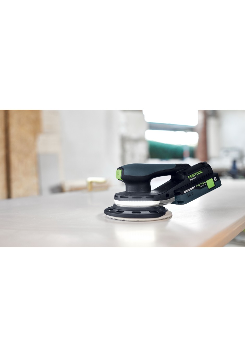 Аккумуляторная эксцентриковая шлифовальная машинка Festool ETSC 2 150-Basic