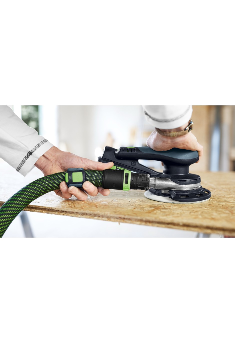 Аккумуляторная эксцентриковая шлифовальная машинка Festool ETSC 2 150-Basic