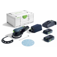 Аккумуляторная эксцентриковая шлифовальная машинка Festool ETSC 2 150 4,0 I-Plus