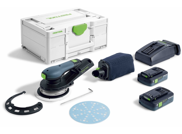 Аккумуляторная эксцентриковая шлифовальная машинка Festool ETSC 2 150 4,0 I-Plus