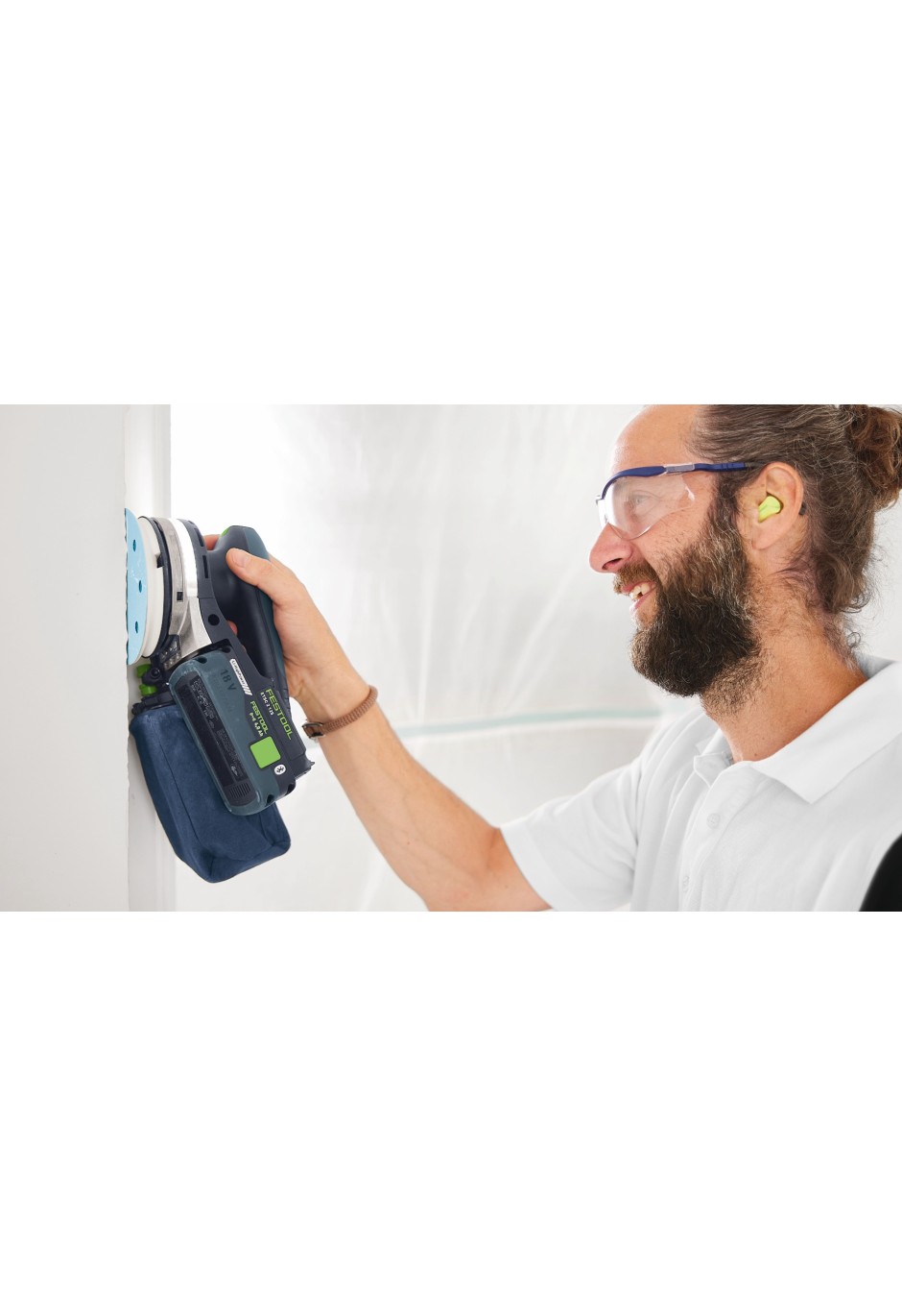 Аккумуляторная эксцентриковая шлифовальная машинка Festool ETSC 2 125 4,0 I-Plus