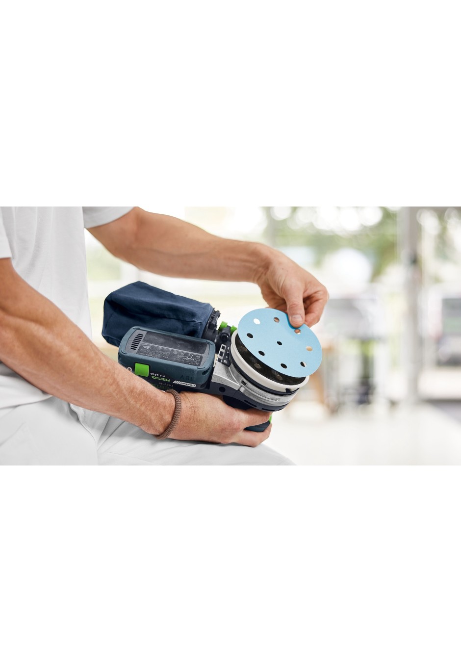 Аккумуляторная эксцентриковая шлифовальная машинка Festool ETSC 2 125 4,0 I-Plus