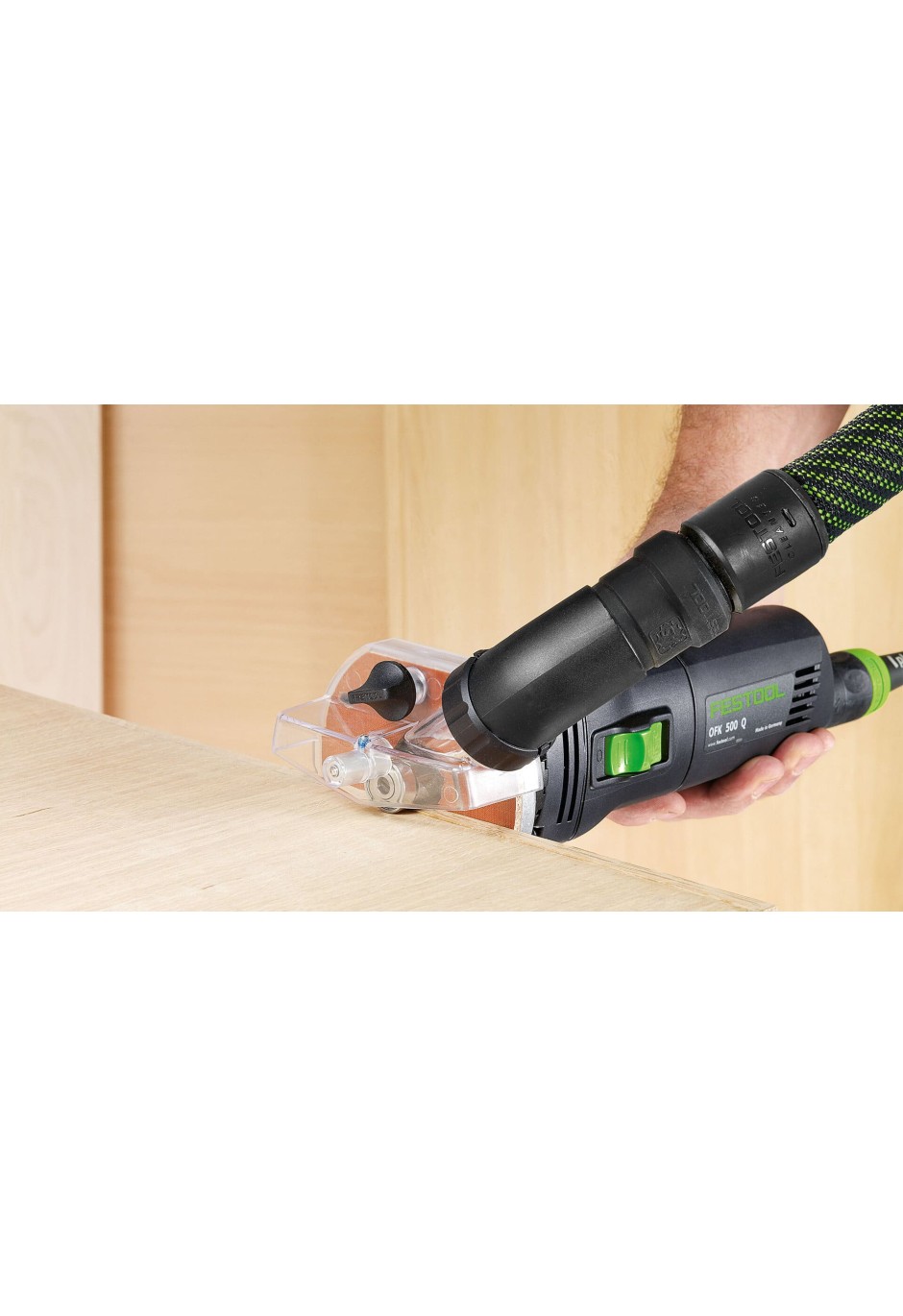 Кромочный фрезер Festool OFK 500 Q-Plus R3