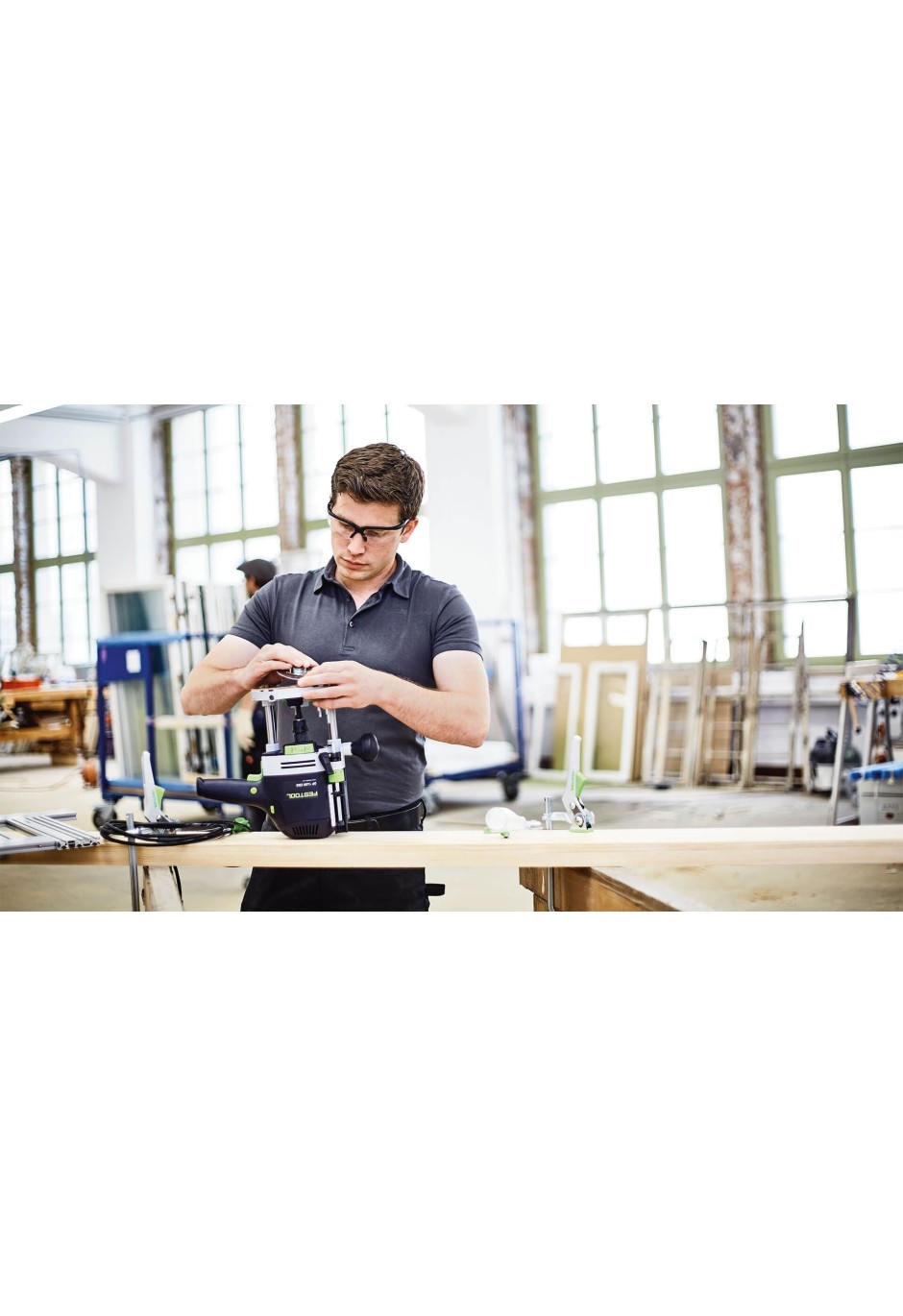 Вертикальный фрезер Festool OF 1400 EBQ-Plus + набор фрез